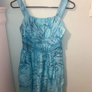 Blue Sparkly Dress
